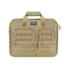 The Large Operations Briefcase offers a way to carry up to two pistols, ammunition, and accessories from and to the range.